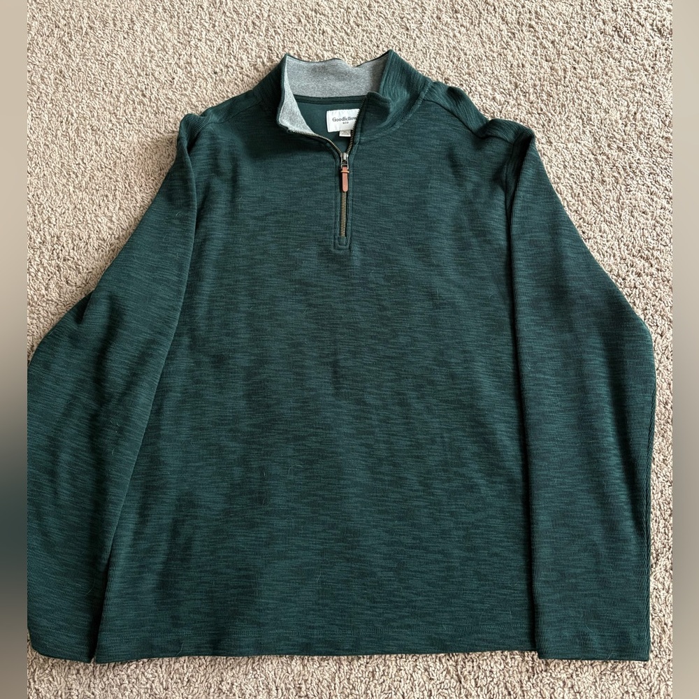 Men’s quarter zip up long sleeve